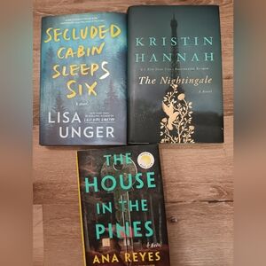 Bundle Of 3 Hardback Books